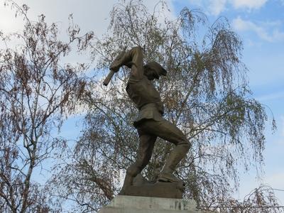 Tápiószentmárton - The heroic monument - Hungary-stock-foto