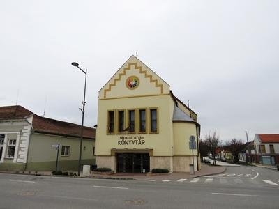 Paks, 19 March2017The City Library P?kolitz Istv?n.A P?kolitz Istv?n v?rosi k?nyvt?r.-stock-foto