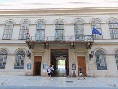 Petőfi Literary Museum - Budapest-stock-foto