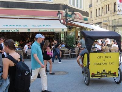 The Anna cafe in Váci Street - Budapest-stock-foto