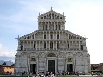 Pisa - Cathedral - Square of Miracles - Italy-stock-foto