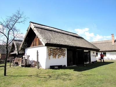 Ócsa, 2010. március 14.Ócsai tájházak. Skanzen.-stock-foto