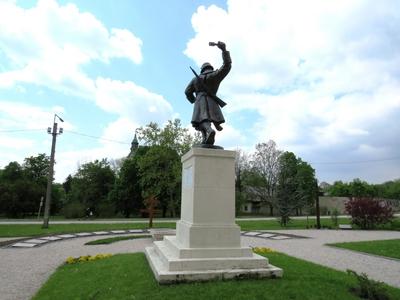 Martonv?s?r, 30 April 2017World War I heroic monument.I. vil?gh?bor?s h?si eml?km?.-stock-foto