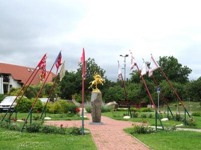 Pákozd - Military Memorial Park-stock-foto