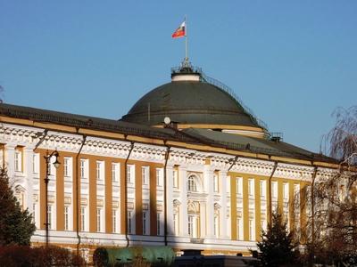 Orosz eln?ki hivatal a Kremlben-stock-foto