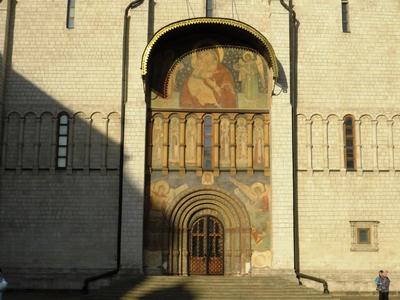 Uszpenszkij sz?kesegyh?z kapuja - Kreml-stock-foto