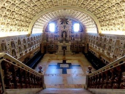 Sub-church of Cagliari Cathedral - Sardinia - Italy-stock-foto