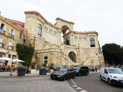Cagliari - The bastion of Saint Remy - Sardinia - Italy-stock-foto