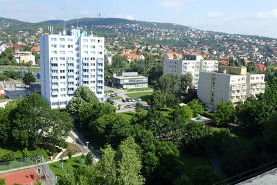 Belügyi szálló Gazdagréten-stock-foto