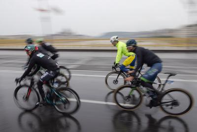 Tour de Hongrie bicycle race-stock-foto