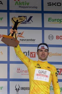 Tour de Hongrie bicycle race-stock-foto