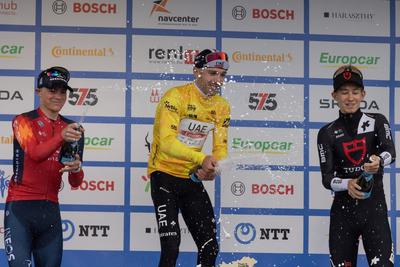 Tour de Hongrie bicycle race-stock-photo