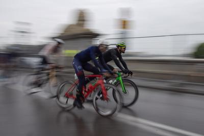 Tour de Hongrie bicycle race-stock-foto