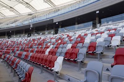 National Athletics Centre in Budapest-stock-foto