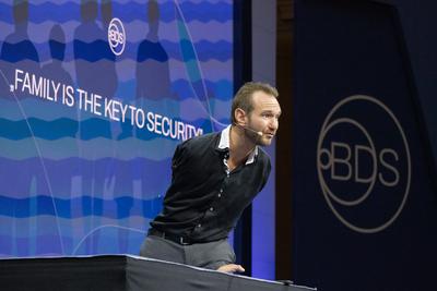 Nick Vujicic (AUS)-stock-foto