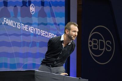 Nick Vujicic (AUS)-stock-foto