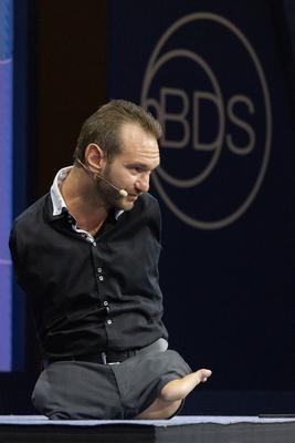 Nick Vujicic (AUS)-stock-foto