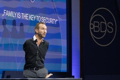 Nick Vujicic (AUS)-stock-foto