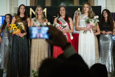 Tunde Blaga, Lilla Csasztvan, Nora Kenez and Liza Mihalyfi (HUN)-stock-photo