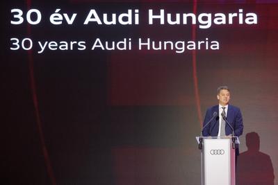 PPE engine production starts in Gyor Audi factory-stock-photo