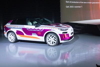 PPE engine production starts in Gyor Audi factory-stock-photo