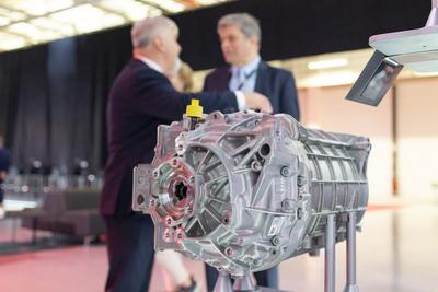 PPE engine production starts in Gyor Audi factory-stock-photo
