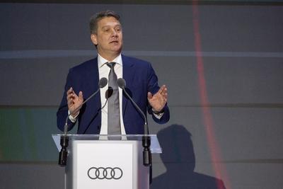 PPE engine production starts in Gyor Audi factory-stock-photo