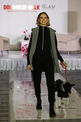 Dogs on the Catwalk in Budapest-stock-photo