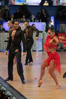 Professional Latin World Championships in Budapest-stock-foto