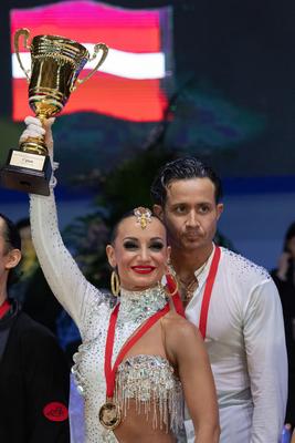Professional Latin World Championships in Budapest-stock-photo