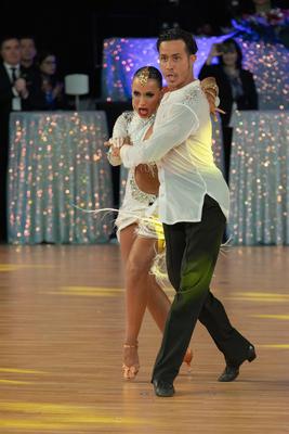 Professional Latin World Championships in Budapest-stock-photo