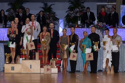 Professional Latin World Championships in Budapest-stock-foto