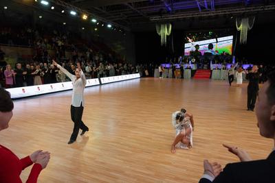 Professional Latin World Championships in Budapest-stock-photo