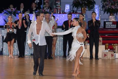 Professional Latin World Championships in Budapest-stock-foto
