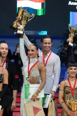 Professional Latin World Championships in Budapest-stock-foto