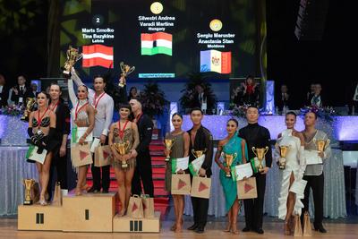 Professional Latin World Championships in Budapest-stock-photo