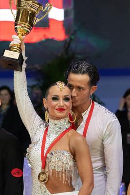 Professional Latin World Championships in Budapest-stock-foto