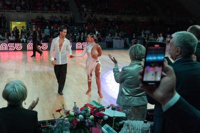 Professional Latin World Championships in Budapest-stock-foto