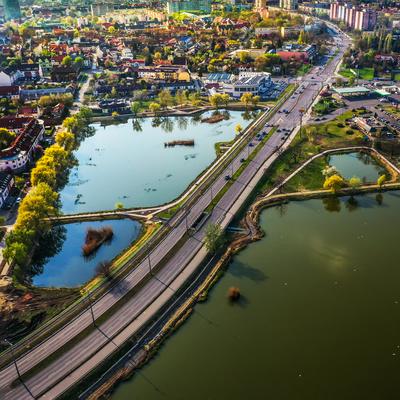 Bujtosi tó-stock-foto