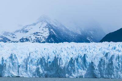 Perito Moreno Glacier, Los Glaciares National Park, UNESCO World Heritage Site, Patagonia, Argentina, South America-stock-photo