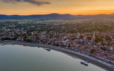 Szentendre cityscape-stock-photo