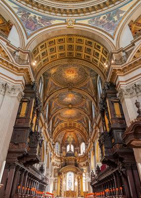 11.07.2019. London, UK, St Paul Cathedral.-stock-foto