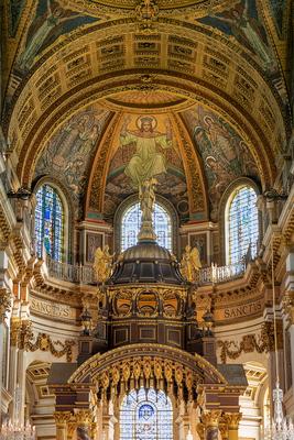 11.07.2019. London, UK, St Paul Cathedral.-stock-foto