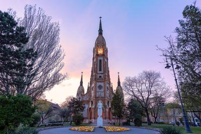 Europe hungary Budapest St Laszlo church.-stock-photo