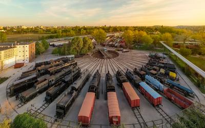 Europe hungary Budapest Old train cmentery and museum-stock-photo