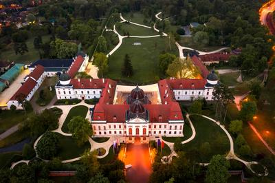 Hungary Godollo. St Stpehen University-stock-foto