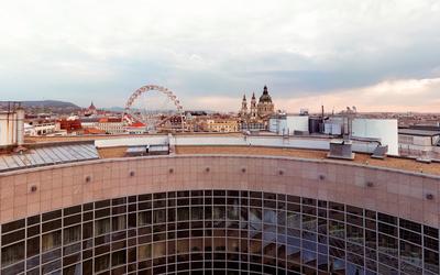 04.19.2020. Europe hungary Budapest. Hotel Kempinsky-stock-photo