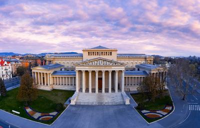 Europe Hungary Budapest Museum of fine arts-stock-photo