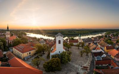 St. John the Baptist Parish Church in Szentendre.-stock-foto