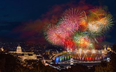 St Sephen memorial day in Budapest Hungary-stock-photo